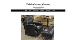 Desktop Screenshot of nicholsfurniture.net